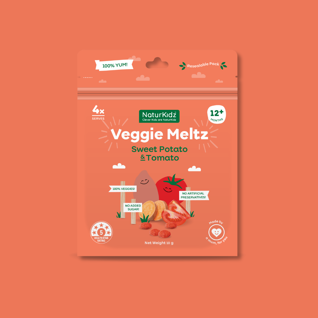 Veggie Meltz - Sweet Potato & Tomato 8 Pack
